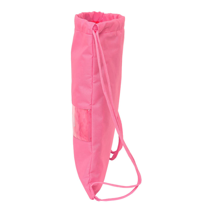 Geantă Rucsac cu Bretele BlackFit8 Glow up Roz (35 x 40 x 1 cm)