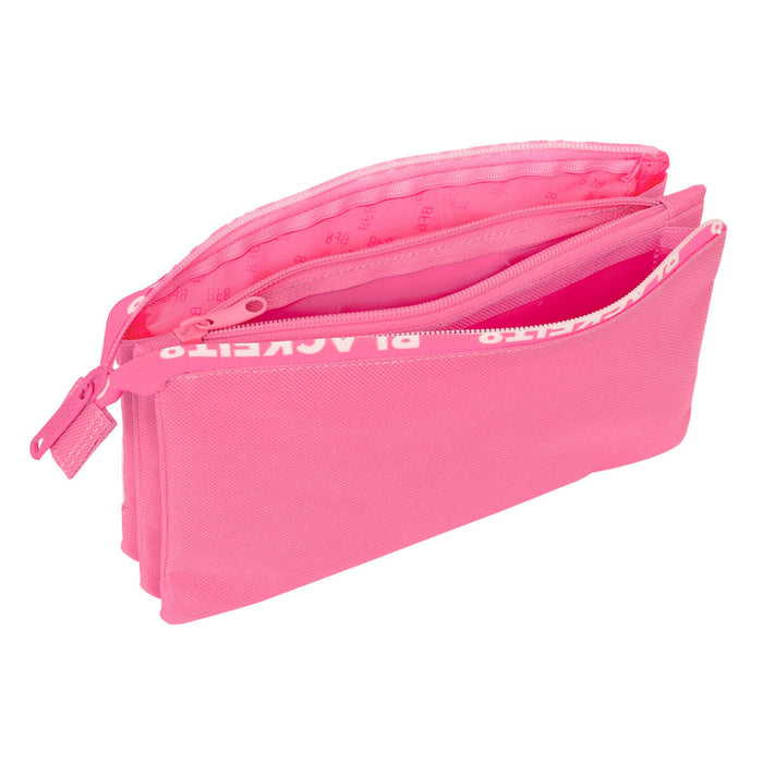Penar triplu BlackFit8 Glow up Roz (22 x 12 x 3 cm)