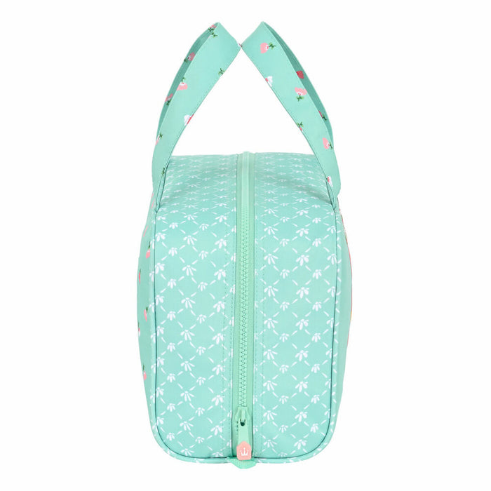Trusă Școlară Glow Lab Pepa Verde (31 x 14 x 19 cm)