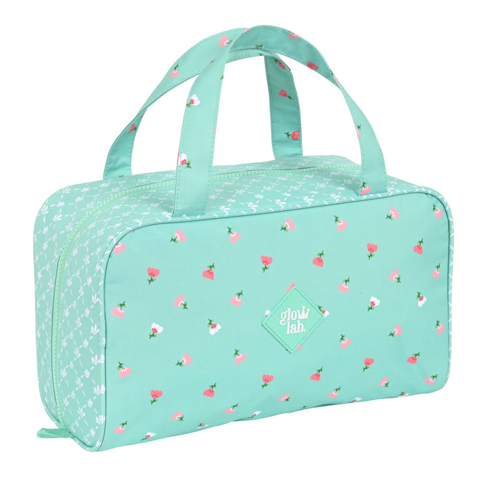 Trusă Școlară Glow Lab Pepa Verde (31 x 14 x 19 cm)