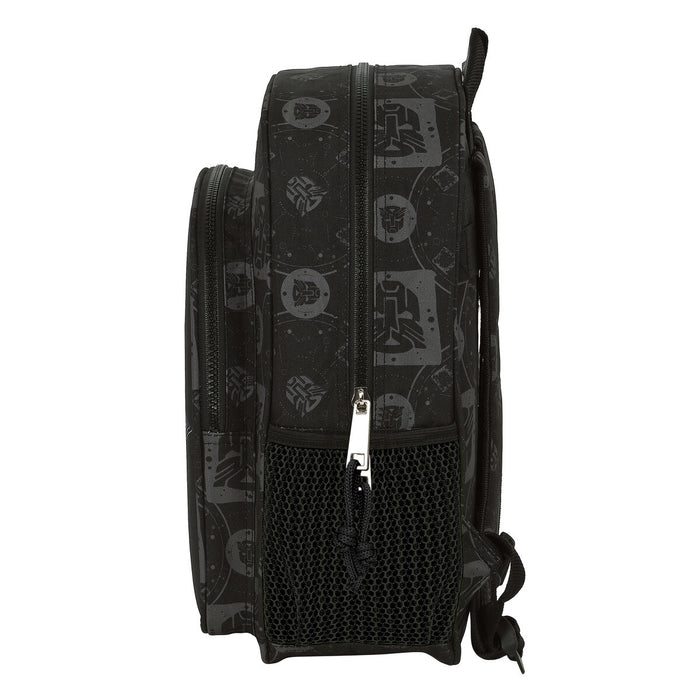 Ghiozdan Transformers 26 x 34 x 11 cm Negru