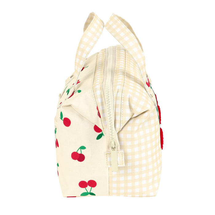 Trusă Școlară Safta Cherry Bej (26.5 x 17.5 x 12.5 cm)