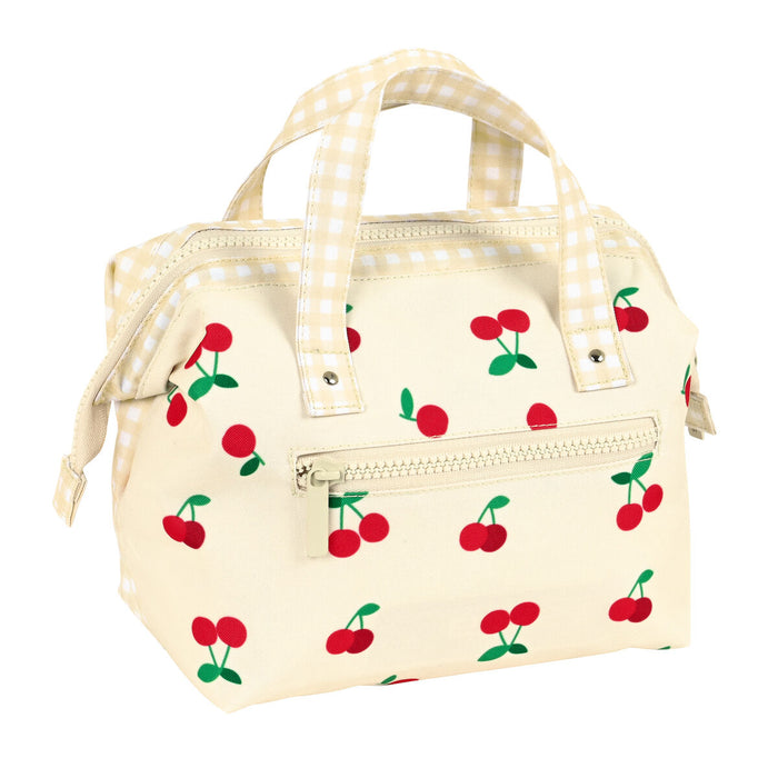 Trusă Școlară Safta Cherry Bej (26.5 x 17.5 x 12.5 cm)