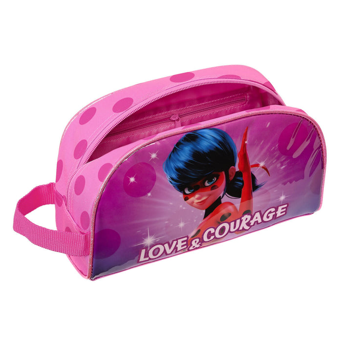 Trusă Școlară Lady Bug Fucsia (26 x 16 x 9 cm)