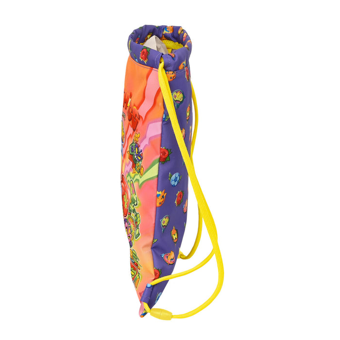 Geantă Rucsac cu Bretele SuperThings Guardians of Kazoom Mov Galben (26 x 34 x 1 cm)