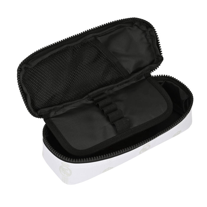 Penar Școlar Real Madrid C.F. Negru Alb (22 x 5 x 8 cm)