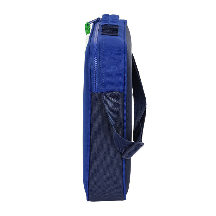 ghiozdan de școală Real Betis Balompié Albastru (38 x 28 x 6 cm)