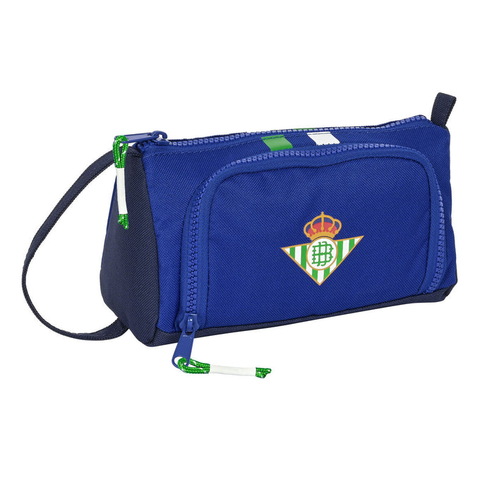 Trusă de Voiaj Real Betis Balompié Albastru Bleumarin Poliester 600D 20 x 11 x 8.5 cm