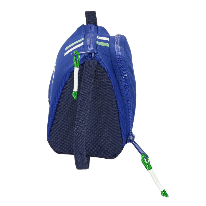 Trusă de Voiaj Real Betis Balompié Albastru Bleumarin Poliester 600D 20 x 11 x 8.5 cm