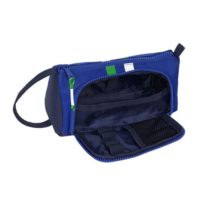 Trusă de Voiaj Real Betis Balompié Albastru Bleumarin Poliester 600D 20 x 11 x 8.5 cm