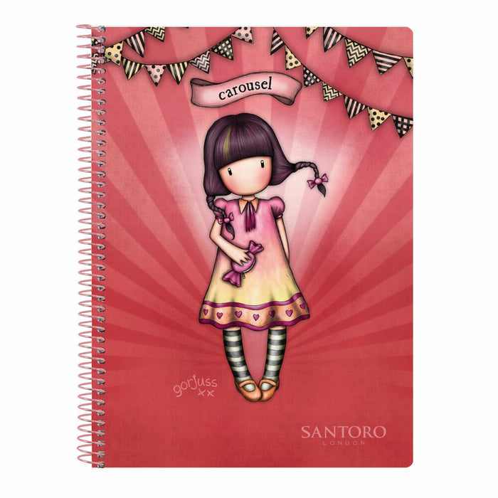 Notebook Gorjuss Carousel Somon A5
