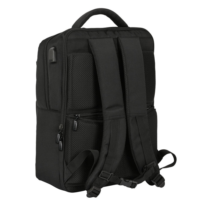 Rucsac pentru Laptop Sevilla Fútbol Club Premium 15,6'' Negru (31 x 44 x 13 cm)