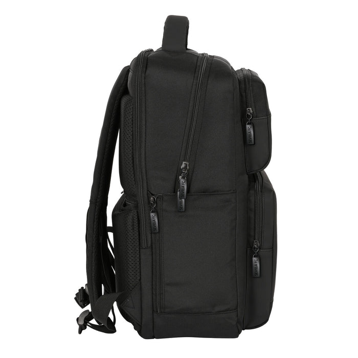 Rucsac pentru Laptop Sevilla Fútbol Club Premium 15,6'' Negru (31 x 44 x 13 cm)