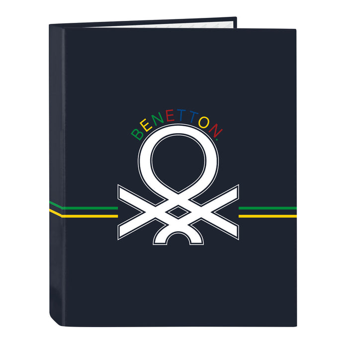 Biblioraft Benetton Sixties Bleumarin A4 (26.5 x 33 x 4 cm)