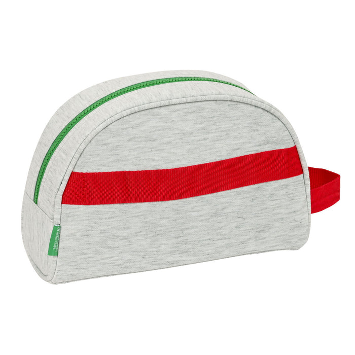 Trusă Școlară Benetton Pop Gri (28 x 18 x 10 cm)