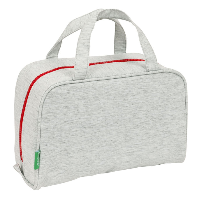 Trusă Școlară Benetton Pop Gri (31 x 14 x 19 cm)