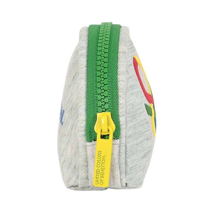 Portofel Benetton Pop Gri (9.5 x 7 x 3 cm)