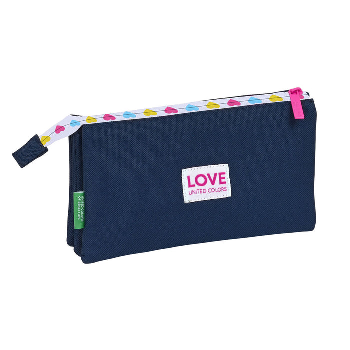 Penar triplu Benetton Love 22 x 3 x 12 cm