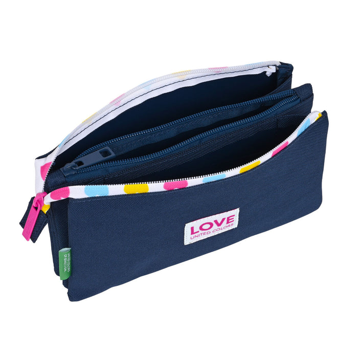 Penar triplu Benetton Love 22 x 3 x 12 cm