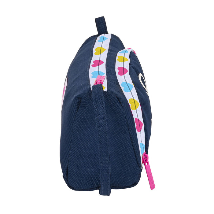 Penar cu Accesorii Benetton Love Bleumarin 20 x 11 x 8.5 cm (32 Piese)
