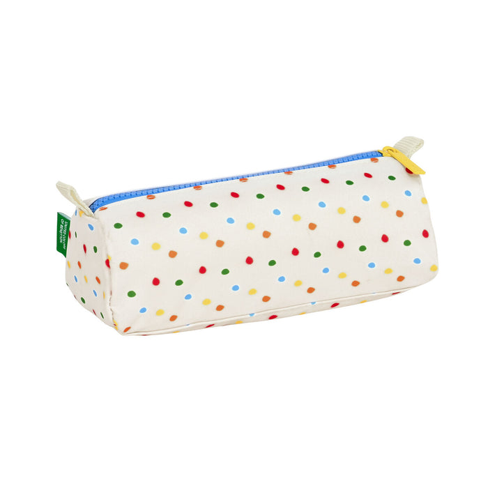 Penar Școlar Benetton Topitos Alb (21 x 8 x 7 cm)