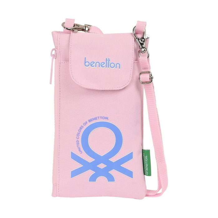 Portofel Benetton Pink Husă pentru Mobil Roz