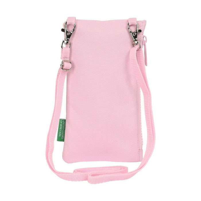 Portofel Benetton Pink Husă pentru Mobil Roz