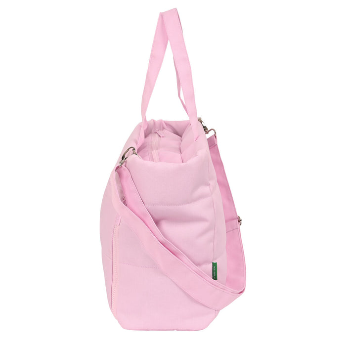 Servietă pentru Laptop Benetton Pink Roz deschis (54 x 31 x 17 cm)