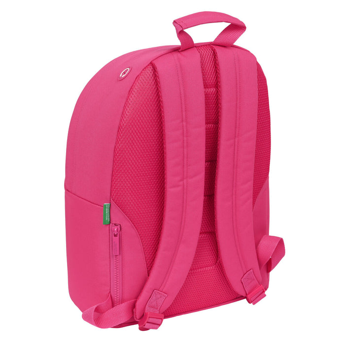 Rucsac pentru Laptop Benetton  benetton  Fucsia (31 x 41 x 16 cm)