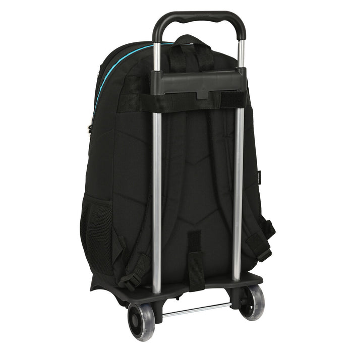 Ghiozdan cu Roți El Niño Green bali Negru (32 x 44 x 16 cm)