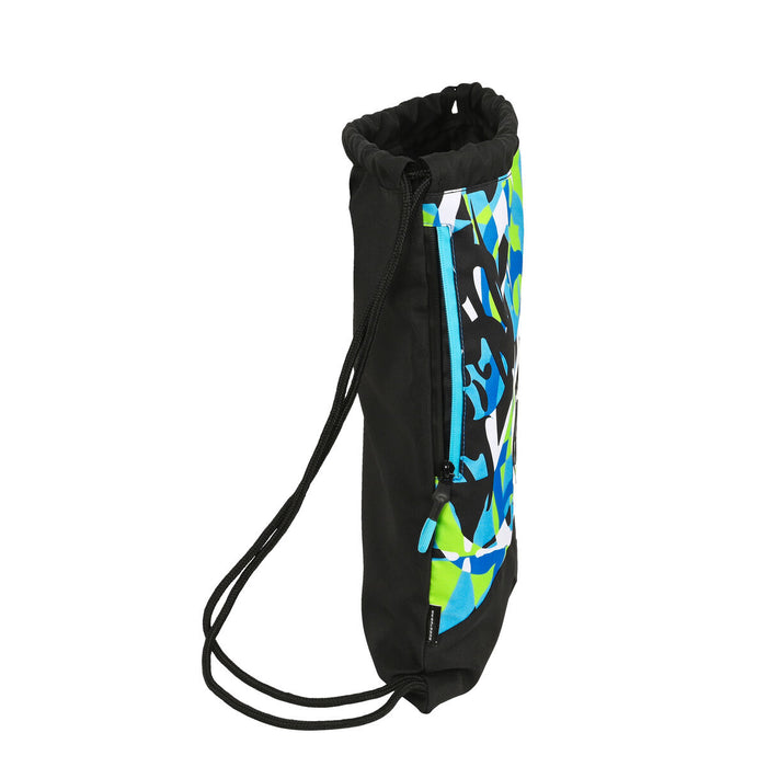 Geantă Rucsac cu Bretele El Niño Green bali Negru (35 x 40 x 1 cm)