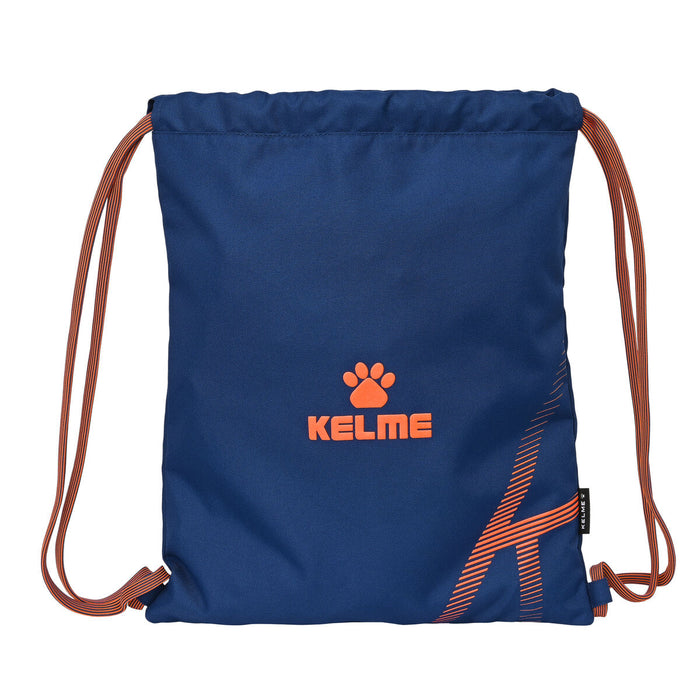 Geantă Rucsac cu Bretele Kelme Navy blue Portocaliu Bleumarin (35 x 40 x 1 cm)