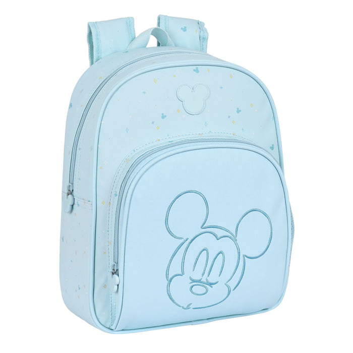 Ghiozdan Mickey Mouse Clubhouse Baby Albastru deschis (28 x 34 x 10 cm)