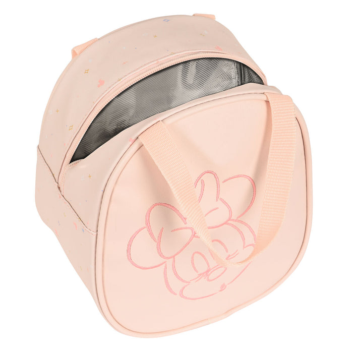 Geantă Termoizolantă pentru Gustări Minnie Mouse 19 x 22 x 14 cm Roz