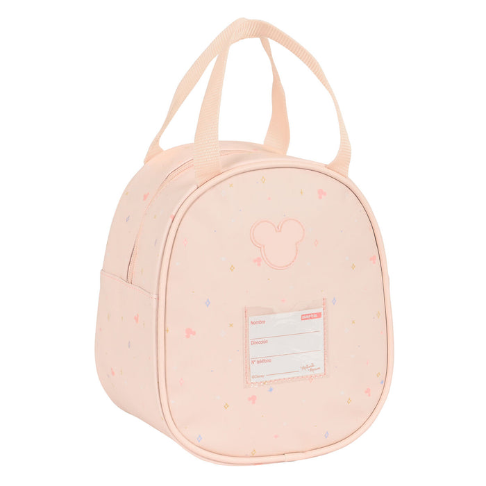 Geantă Termoizolantă pentru Gustări Minnie Mouse 19 x 22 x 14 cm Roz