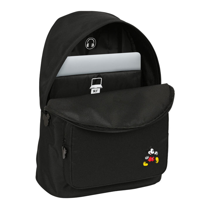Rucsac pentru Laptop Mickey Mouse Clubhouse 14,1'' Negru