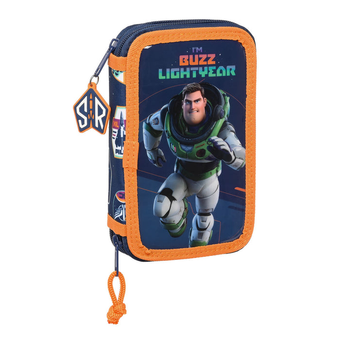 Creion dublu Buzz Lightyear Bleumarin (28 Piese)