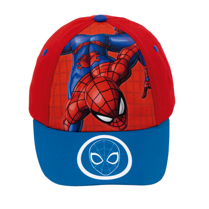 Șapcă pentru Copii Spider-Man Great power Albastru Roșu (48-51 cm)