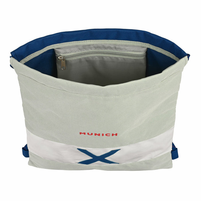 Geantă Rucsac cu Bretele Safta Munich Gri 35 x 1 x 40 cm