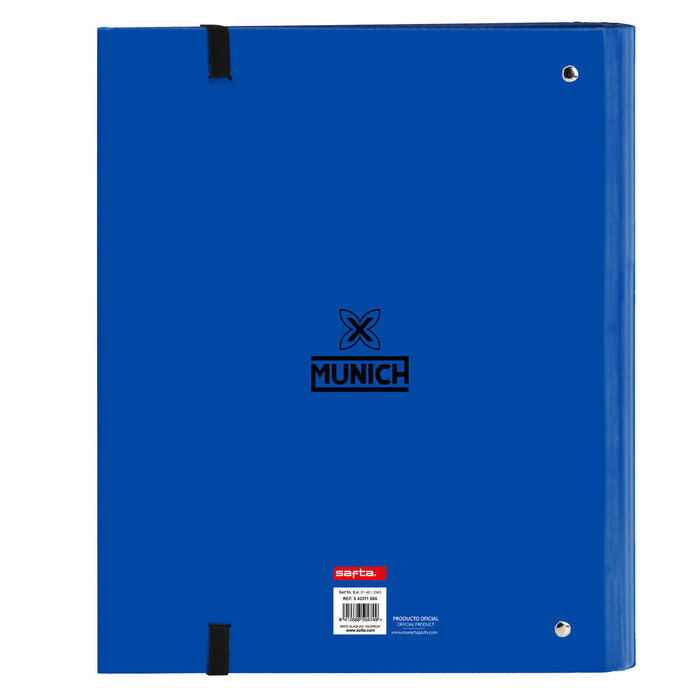 Biblioraft Munich Submarine 27 x 32 x 3.5 cm Albastru electric