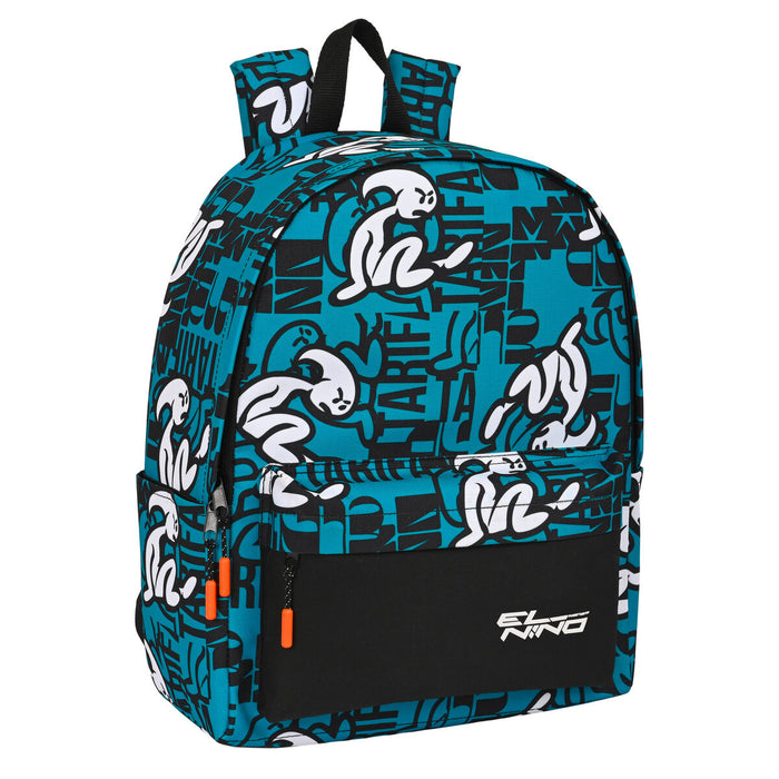 Rucsac pentru Laptop El Niño  el niÑo  Negru Albastru (31 x 40 x 16 cm)