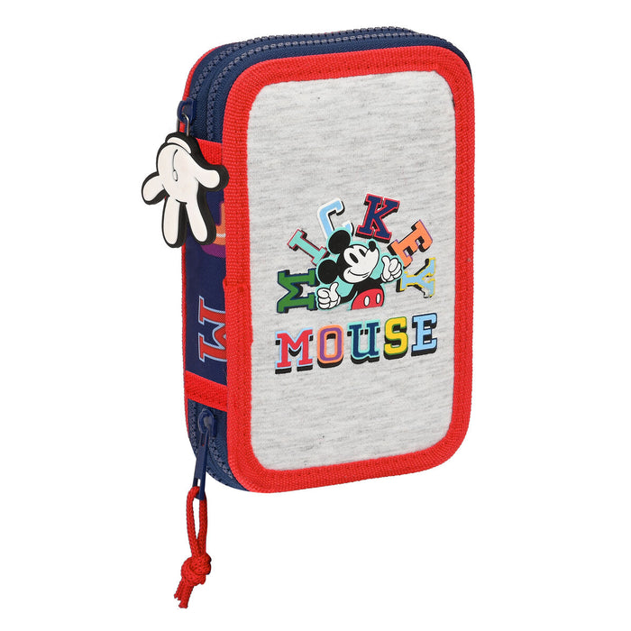Penar cu Accesorii Mickey Mouse Clubhouse Only one Bleumarin 12.5 x 19.5 x 4 cm (28 Piese)