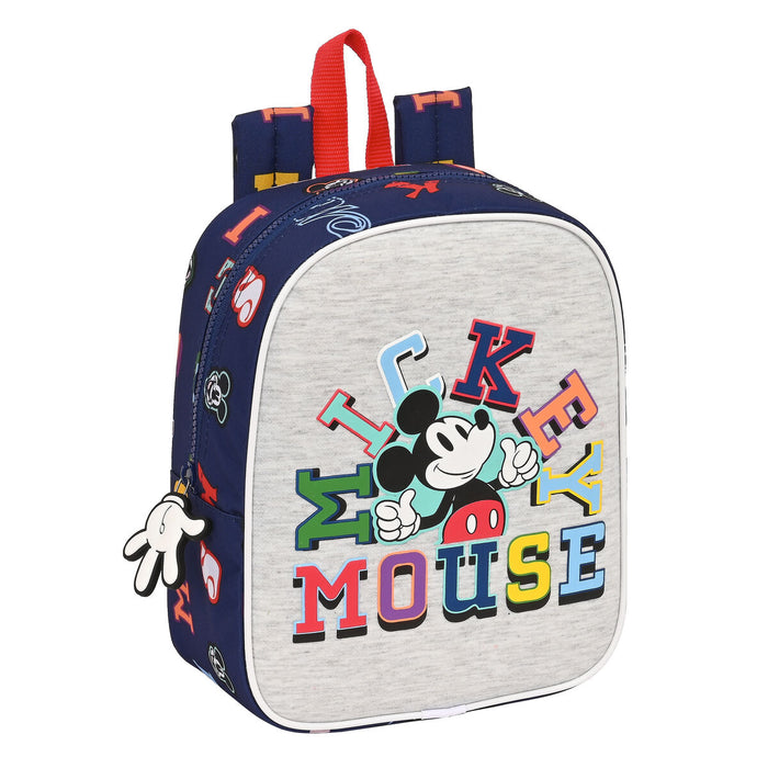 Rucsac pentru Copii Mickey Mouse Clubhouse Only one Bleumarin 22 x 27 x 10 cm