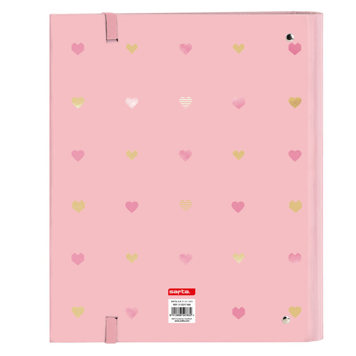 Biblioraft Glow Lab Hearts Roz (27 x 32 x 3.5 cm)
