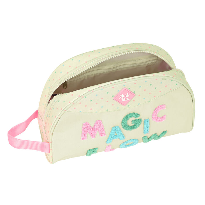 Trusă Școlară Glow Lab Magic flow Bej (28 x 18 x 10 cm)