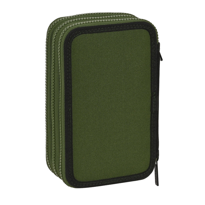 Penar Triplu Safta Dark forest Negru Verde 12.5 x 19.5 x 5.5 cm (36 Piese)