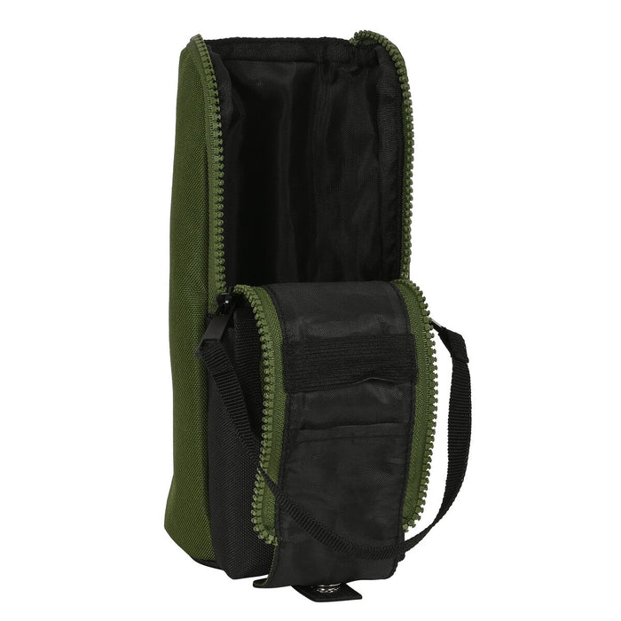 Penar Școlar Safta Dark forest Negru Verde 6 x 21 x 6 cm