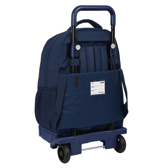 Ghiozdan cu Roți BlackFit8 Bleumarin 33 X 45 X 22 cm