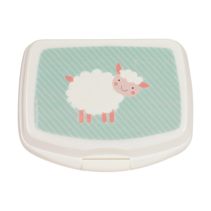 Cutie pentru Sandwich Safta Ovejita Verde Poliuretan (17 x 6 x 14 cm)