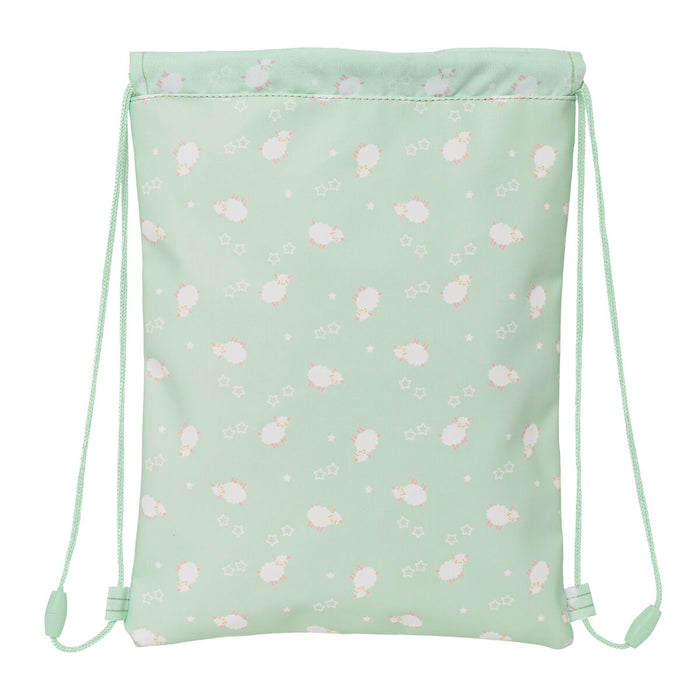 Geantă Rucsac cu Bretele Safta Ovejita Verde (26 x 34 x 1 cm)